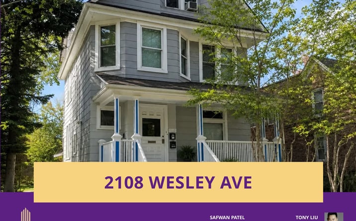 Pictures of Multifamily property located at 2108 Wesley Ave, Evanston, IL 60201 for sales - image #1