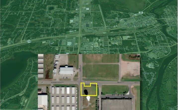 Pictures of Land property located at SE Corner of Thiesse Road / CR 45 (SE 13th St), Brainerd, MN 56401 for sales - image #1
