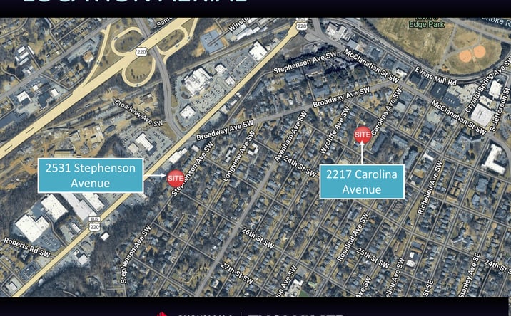 Pictures of Multifamily property located at 2531 Stephenson Ave SW, Roanoke, VA 24014, 2217 Carolina Ave SW, Roanoke, VA 24014 for sales - image #1