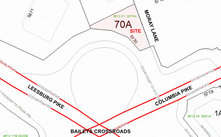 Pictures of Retail, Office, Land property located at 5730 COLUMBIA PIKE, FALLS CHURCH, VA 22041 for sales - image #1