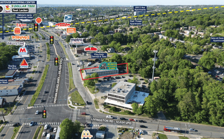 Pictures of Retail property located at 5406 Indian Head Hwy, Oxon Hill, MD 20745 for sales - image #1