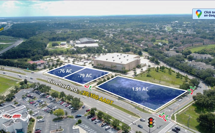 Pictures of Land property located at NWQ Phillips Hwy. & Southside Blvd., Jacksonville, FL 32258-1758 for sales - image #1