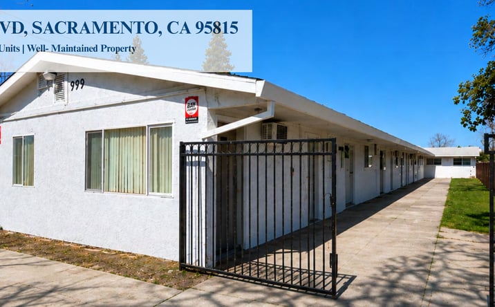Pictures of Multifamily property located at 999 Arcade Blvd, Sacramento, CA 95815 for sales - image #1