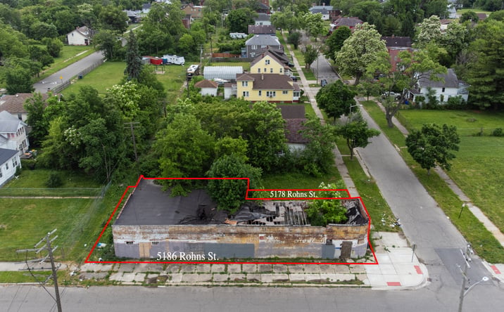 Pictures of Land property located at 5178 Rohns St, Detroit, MI 48213 for sales - image #1