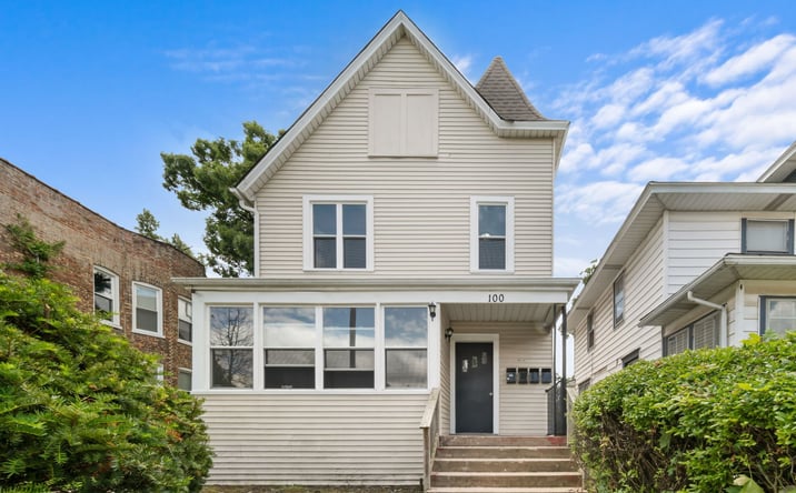 Pictures of Multifamily property located at 100 W 19th Street, Chicago Heights, IL 60411 for sales - image #1