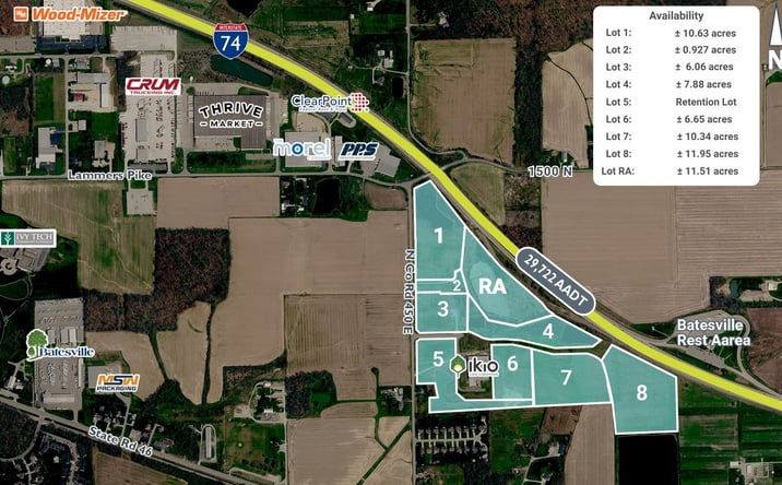 Pictures of Land property located at Merkel Road, Batesville, IN 47006 for sales - image #1