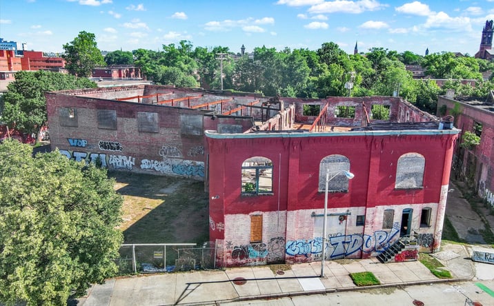 Pictures of Industrial, Mixed Use property located at 914 East Monument Street, Baltimore, MD 21202 for sales - image #1