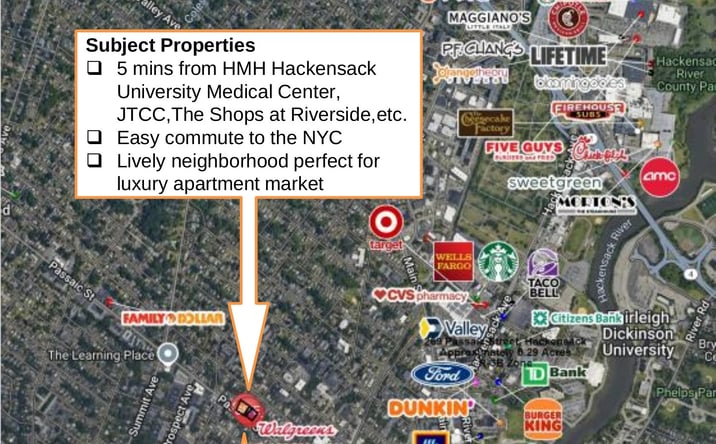 Pictures of Multifamily, Land property located at 269 Passaic St, Hackensack, NJ 07601, 279-293 Passaic St, Hackensack, NJ 07601 for sales - image #1