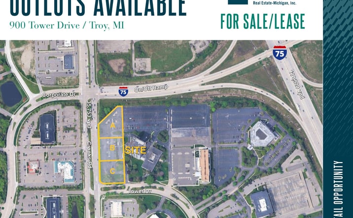 Pictures of Retail, Land property located at 900 Tower Drive, Troy, MI 48098 for sales - image #1
