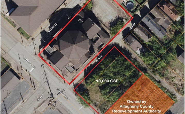 Pictures of Land, Special Purpose property located at 1101 Braddock Ave, Braddock, PA 15104 for sales - image #1