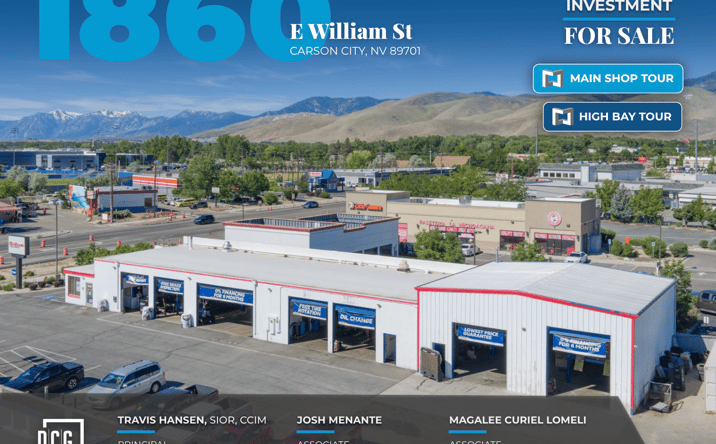 Pictures of Retail property located at 1860 East William Street, Carson City, NV 89701 for sales - image #1