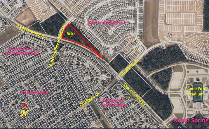 Pictures of Retail, Land, Special Purpose property located at SEC Cypresswood @ Breckenridge Hollow Ln, Spring, TX 77373 for sales - image #1