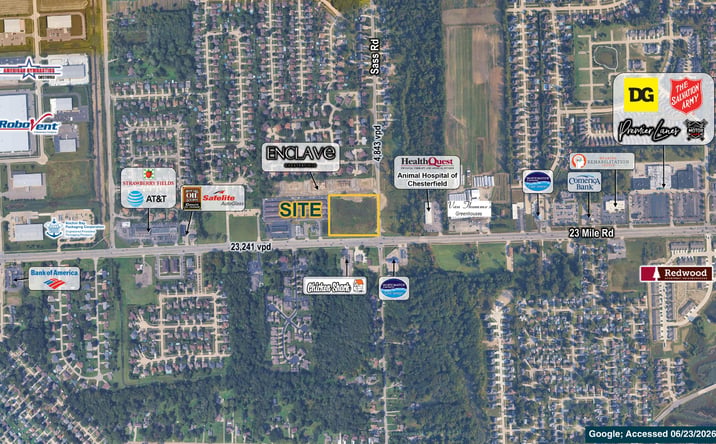 Pictures of Retail, Land property located at 31959 23 Mile Road, Chesterfield, MI 48047 for sales - image #1