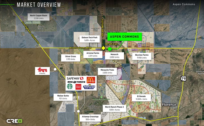Pictures of Retail, Land property located at S/SEC Arizona Farms Blvd & Felix Road, Florence, AZ 85132-9413 for sales - image #1