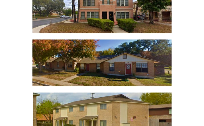 Pictures of Multifamily property located at 202 Fir Dale, Converse, TX 78109, 127 Regency Ave, Victoria, TX 77904, 400 West Lynwood Avenue, San Antonio, TX 78212 for sales - image #1