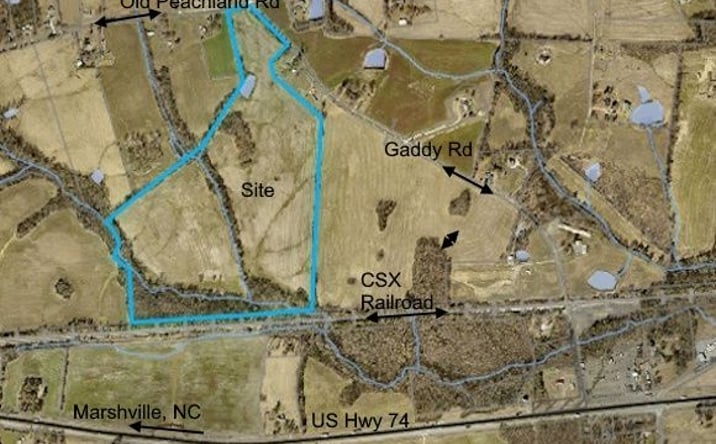 Pictures of Land property located at Old Peachland Rd, Marshville, NC 28103 for sales - image #1