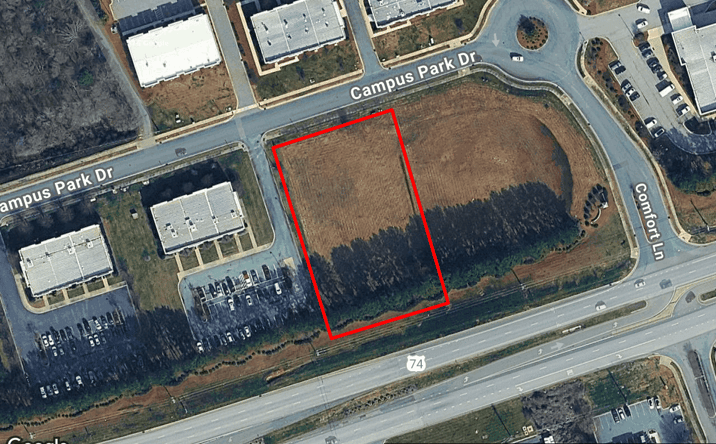 Pictures of Land property located at Campus Park Dr, Monroe, NC 28112 for sales - image #1