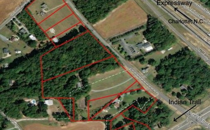 Pictures of Land property located at 0 Secrest Short Cut Rd, Indian Trail, NC 28079 for sales - image #1