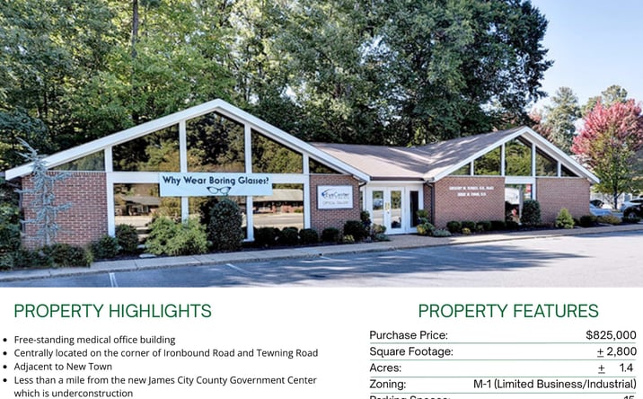 Pictures of Retail, Office property located at 101 Tewning Road, Williamsburg, VA 23188 for sales - image #1