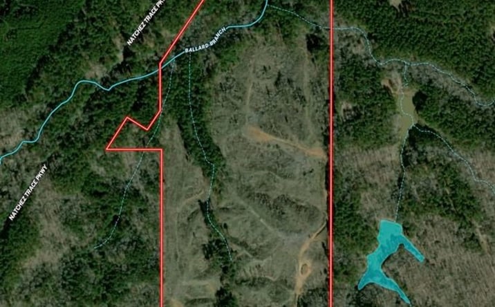 Pictures of Land property located at 00 Natchez Trace Parkway And Lewis Road, Mathiston, MS 39752 for sales - image #1