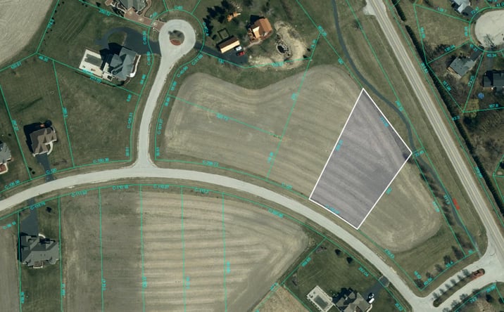 Pictures of Land property located at 2860 Newbury Lane, Caledonia, IL 61011 for sales - image #1