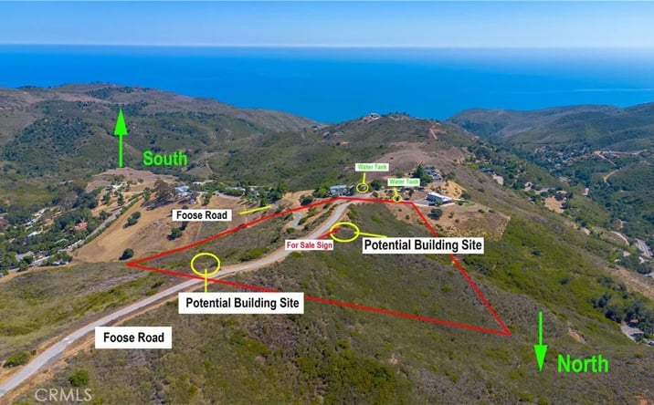 Pictures of Land property located at 2535 S Foose, Malibu, CA 90265 for sales - image #1