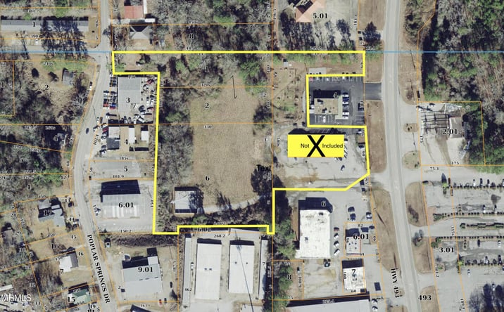 Pictures of Land property located at TBD Mississippi 493, Meridian, MS 39305 for sales - image #1