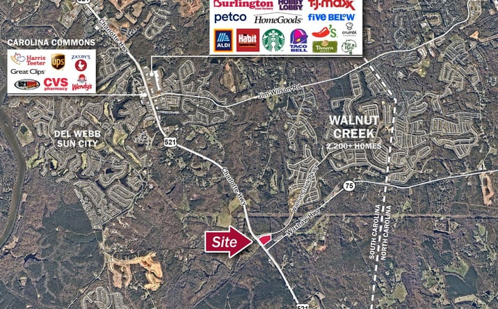 Pictures of Land property located at 10209 Walnut Creek Pkwy, Lancaster, SC 29720 for sales - image #1