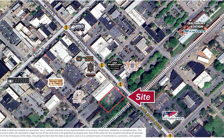 Pictures of Land property located at 219 E Innes St, Salisbury, NC 28144 for sales - image #1