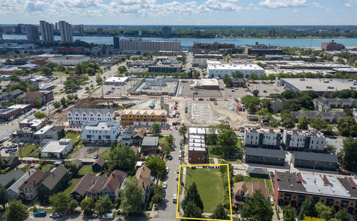 Pictures of Land, Multifamily, Mixed Use property located at 1601 LEVERETTE ST, DETROIT, MI 48216 for sales - image #1