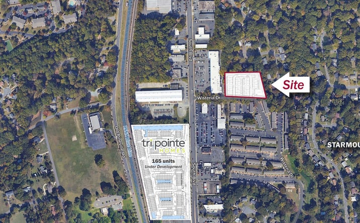 Pictures of Land property located at Wisteria Drive, Charlotte, NC 28210 for sales - image #1