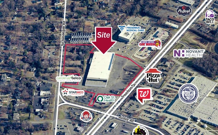 Pictures of Retail property located at 3200 North Carolina 27, Charlotte, NC 28208 for sales - image #1