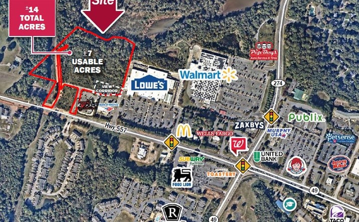Pictures of Land property located at Highway 557 at 274, Clover, SC 29710 for sales - image #1