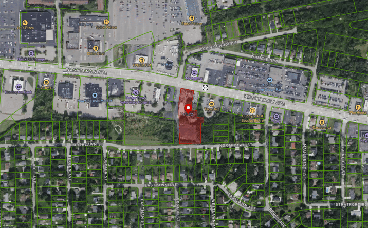 Pictures of Retail, Mixed Use, Land property located at 2675 WASHTENAW RD, YPSILANTI, MI 48197 for sales - image #1