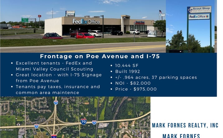Pictures of Retail property located at 7275-7285 Poe Avenue, Vandalia, OH 45414-2560 for sales - image #1