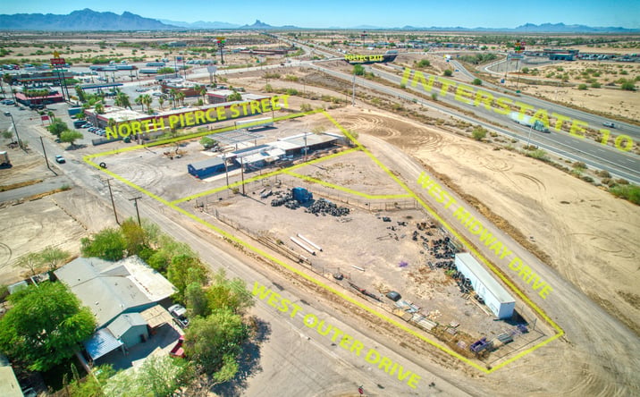 Pictures of Retail, Land, Self Storage property located at 3192 N Pearce St, Eloy, AZ 85131 for sales - image #1