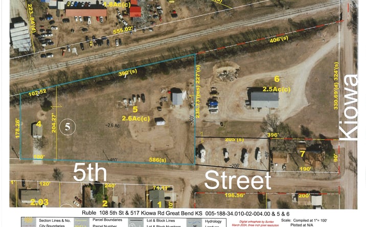 Pictures of Industrial, Self Storage property located at 108 5th Street, Great Bend, KS 67530 for sales - image #1