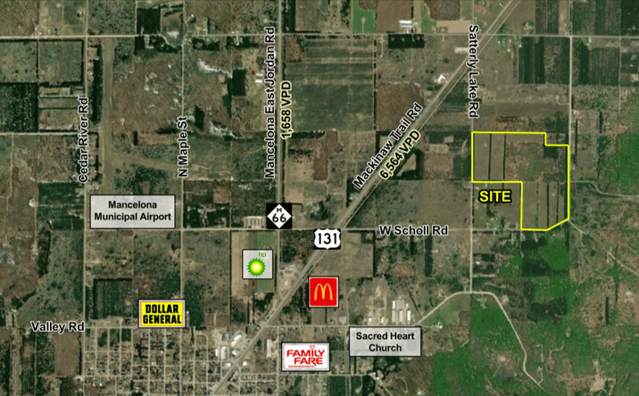 Pictures of Land property located at NEC Scholl & Satterly Lake Roads, Mancelona Township, MI 49659 for sales - image #1