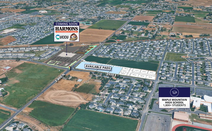 Pictures of Retail property located at North 2550 East, Spanish Fork, UT 84660 for sales - image #1