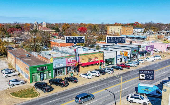 Pictures of Retail, Office, Mixed Use property located at 5429 East Grand Avenue, Dallas, TX 75223 for sales - image #1