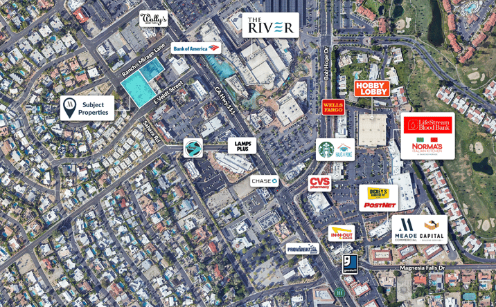 Pictures of Retail, Office property located at 42462-4214 Rancho Mirage Lane, Rancho Mirage, CA 92270 for sales - image #1