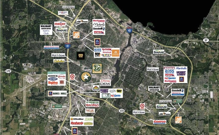Pictures of Land property located at 2113-2145 S. Oneida Street, Green Bay, WI 54304-4607 for sales - image #1