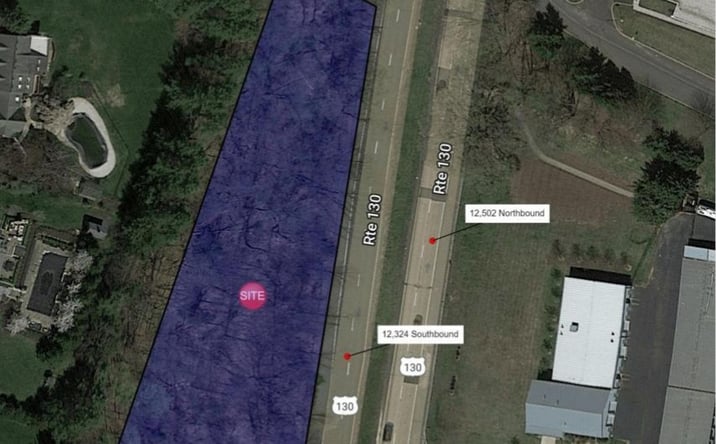 Pictures of Retail, Land property located at 2657 Route 130, Cranbury, NJ 08512 for sales - image #1