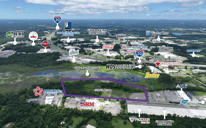 Pictures of Land property located at 6710 Allied Way, Little Rock, AR 72209 for sales - image #1