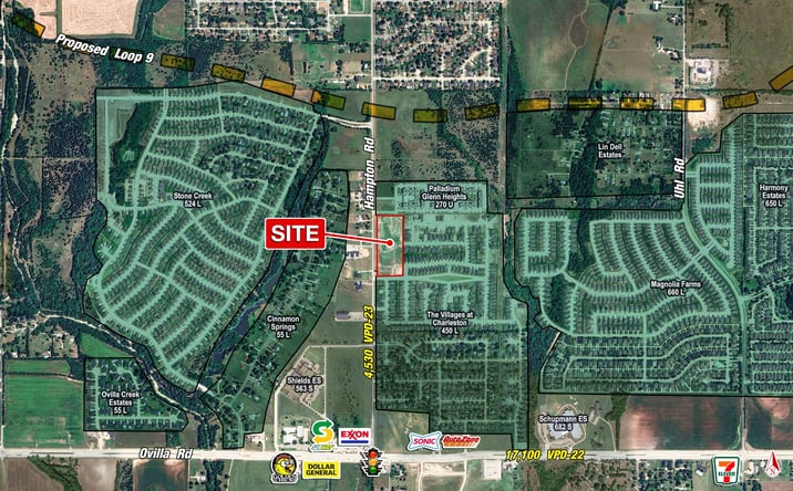 Pictures of Land property located at NEC S Hampton Rd & Charleston Blvd, Glenn Heights, TX 75154 for sales - image #1