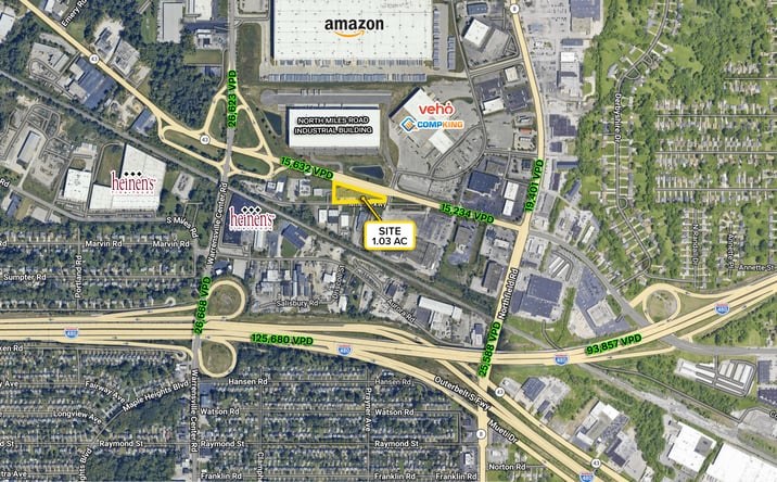 Pictures of Retail, Industrial, Land property located at 20900 MIles Parkway, Warrensville Heights, OH 44128 for sales - image #1