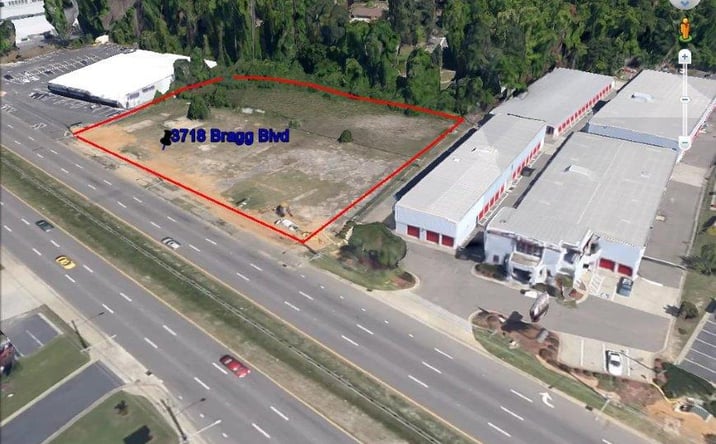 Pictures of Land property located at 3718 Bragg Boulevard, Fayetteville, NC 28303 for sales - image #1