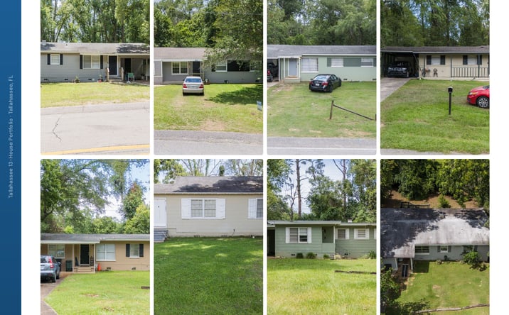 Pictures of Multifamily property located at 1509 Mayhew Street, Tallahassee, FL 32304, 1621 Mayhew Street, Tallahassee, FL 32304, 1805 Mayhew Street, Tallahassee, FL 32304, 1618 Sharkey Street, Tallahassee, FL 32304, 1642 Sharkey Street, Tallahassee, FL 32304, 1654 Sharkey Street, Tallahassee, FL 32304, 1659 Sharkey Street, Tallahassee, FL 32304, 1662 Sharkey Street, Tallahassee, FL 32304, 1708 Atkamire Drive, Tallahassee, FL 32304, 1726 Atkamire Drive, Tallahassee, FL 32304, 1801 Atkamire Drive, Tallahassee, FL 32304, 1803 Atkamire Drive, Tallahassee, FL 32304, 1621 Jackson Bluff Road, Tallahassee, FL 32304 for sales - image #1