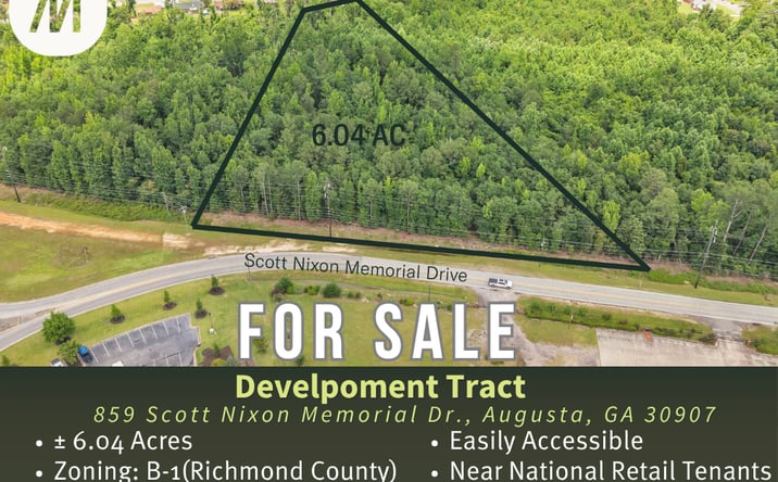 Pictures of Retail, Multifamily, Land property located at 859 SCOTT NIXON MEMORIAL DR, AUGUSTA, GA 30907 for sales - image #1