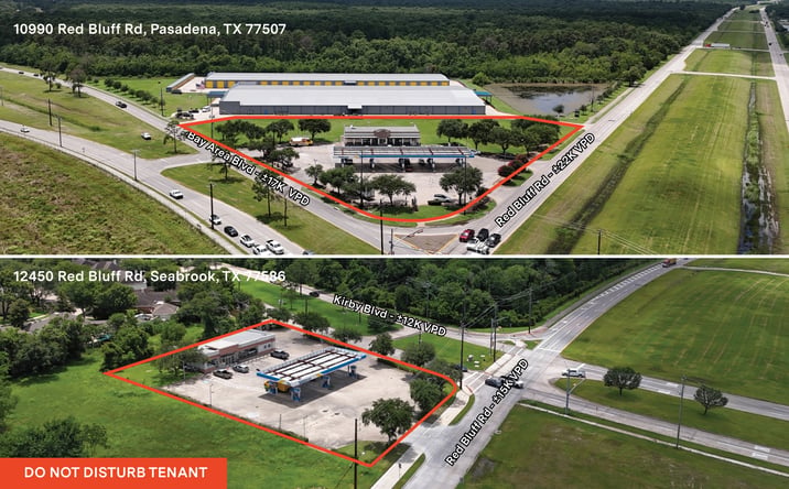 Pictures of Retail, Business for Sale property located at 10990 Red Bluff Road, Pasadena, TX 77507, 12450 Red Bluff Road, Seabrook, TX 77586 for sales - image #1